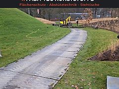 Fahrplatten aus PE-500R für Minibagger Radlader