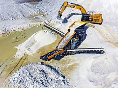 Fabo FTB 1550 Scalping Screen With Apron Feeder