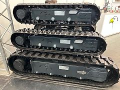 Laufwerk Mulcher Bohrgerät Dumper Minibagger Kettenlaufwerk