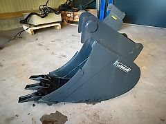 Lehnhoff Tiefenlöffel MS03 300mm 60 Liter Minibagger Radlader