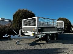 Saris K3 Dreiseitenkipper 3500 kg Anhänger 100 km/h Laubitter LED