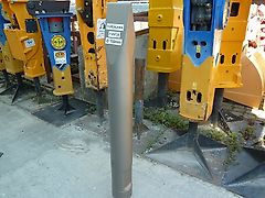 Furukawa - Flachmeißel quer F30 / F35 / KF 35 - Länge ca. 1.400 mm - Durchmesser ca. 150 mm