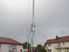 Eurogru DS 245V Dachdeckerkran, Zimmermannskran, Kran, Baukran