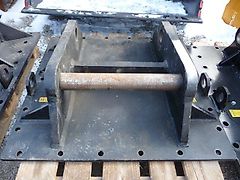 Liebherr - SW-Adapterplatte SW 48 - gebohrt BBL MB Meccanica Breganzese BF 90.3 - SW-Identmaße: 70-480-420-480-70 - Bagger: 20t-30t