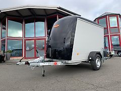 Böckmann Kofferanhänger KT-PB- ALU 2513/15 F 1500kg Rampe Tür Bug