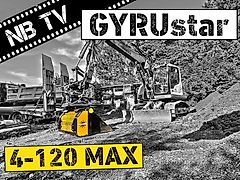 GYRUStar 4-120MAX | Separatorschaufel Bagger und Lader | Sieblöffel OQ70/55 Separator OQ65 Separator Lehnhoff Separator Sieblöffel OQ65