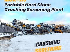 Fabo MCK-115 HARDSTONE CRUSHING SCREENING PLANT