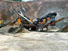 Fabo MCC SERIES 150-250 TPH MOBILE CONE CRUSHER PLANT FOR HARDSTONE