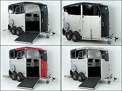 Ifor Williams Pferdeanhänger HBX 506|Frontausstieg
