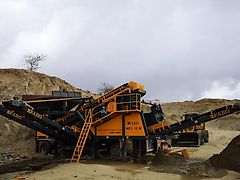 Fabo MEY 1230 TPH MOBILE SAND SCREENING & WASHING PLANT