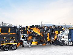 Fabo PRO 90 MOBILE CRUSHING & SCREENING PLANT | 90-130 TPH