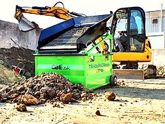 DB Engineering Mini Siebanlage mieten Traserscreen DB-15 | Flachdecksieb | Siebbox - Miete