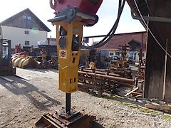 Tecna - Hammer/ Hydraulikhammer HF 190 - Adapterplatten-Ausführung - Bagger: 10t-21t