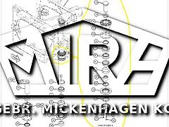 Caterpillar 966 MXE / Knicklager unten