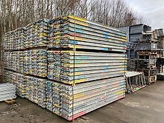 Layher / Assco Blitz andamio de protección protection scaffolding