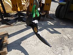 Lehnhoff - Reiß-Zahn/ Aufreiß-Zahn RZ 2/6 - Nutzlänge ca. 620 mm - Aufnahme Adapterplatte Lehnhoff MS 03 - Bagger: 2t-6,5t