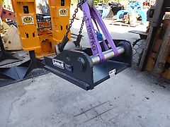 Lehnhoff - SW-ADPL SW 10 - bestückt für Hydr. Hammer, Schere, etc - gebohrt für für Atlas Copco DC 600 - SW-Adapter Ident-Maße: 70-400 - Bagger: 10t-19t