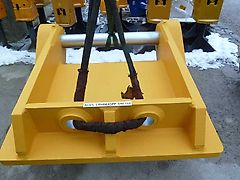 Lehnhoff - Schnellw.-Adapterplatte SW 100 - Bohrbild auf Kundenanfrage - SW-Adapter Ident-Maße: 140-1000 - Bagger: 80t-100t