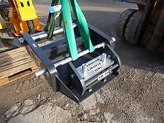 Liebherr - SW-Adapterplatte SW 48 Likufix 0 Leitungen - ohne Hydraulik, ohne Bohrbild - SW-Identmaße: 70-480-420-480-70 - Bagger: 15t-30t