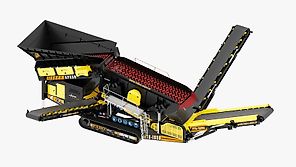 Fabo FTB 1550 Scalping Screen With Apron Feeder