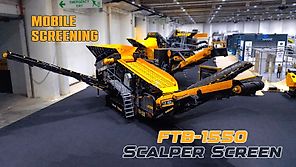 Fabo FTB 1550 Scalping Screen With Apron Feeder