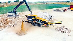 Fabo FTB 1550 Scalping Screen With Apron Feeder