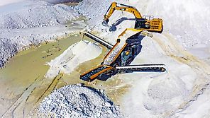 Fabo FTB 1550 Scalping Screen With Apron Feeder