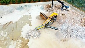 Fabo FTB 1550 Scalping Screen With Apron Feeder