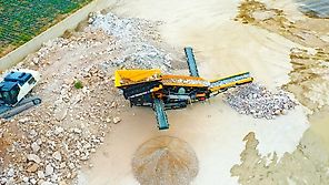 Fabo FTB 1550 Scalping Screen With Apron Feeder