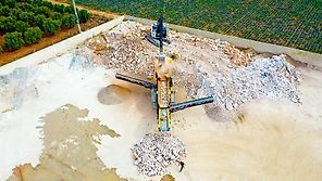 Fabo FTB 1550 Scalping Screen With Apron Feeder