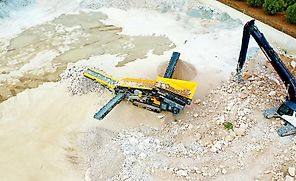 Fabo FTB 1550 Scalping Screen With Apron Feeder