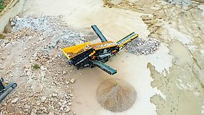 Fabo FTB 1550 Scalping Screen With Apron Feeder