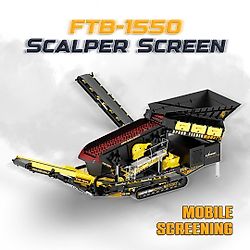 Fabo FTB 1550 Scalping Screen With Apron Feeder