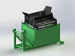 DB Engineering Mobile Flachdecksiebanlage Traserscreen DB-40LA | Flachdecksieb | Siebbox