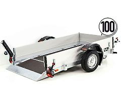 vezeko Absenkanhänger 127x246cm 1,0t | Bordwandaufsatz