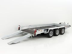 Ifor Williams Baumaschinenanhänger GH146 184x419cm 3,5t|Einzelram