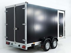 vezeko Kofferanhänger 180x401cm Höhe:205cm 2,7t|Tür|schwarz