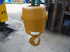 ALLGEM. / UNIVERSELL - Kran-Last-Haken, Pendelgewicht mit Haken 10t - zum Anschluss an Hoch-/ Seilkran (nicht an Drehmotor möglich) - Bagger: 10t-20t