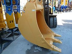 Liebherr - Löffel / Tieflöffel verstärkt, Bolzen Bolzen 90-80 - Schnittbraite: 1000 mm - Bagger: LH 952 - Bagger-Aufn.-Identmaße: 90-560-475-332-80 - Bagger: 30t - 45t