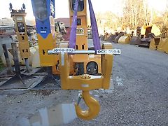 Liebherr - Kran-Last-Haken- Tragkraft ca. 12 t- oben Aufnahme Bolzen 70/60mm Innen 282mm